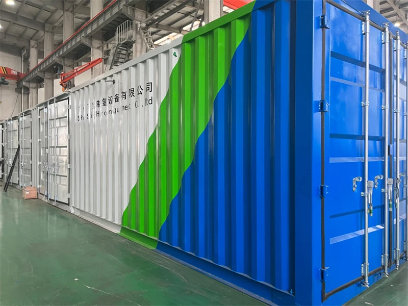 Containerisert grønn hydrogenproduksjon