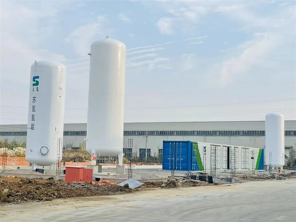 Containerisert fornybar hydrogenproduksjon